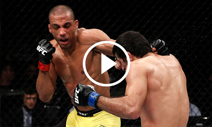 ศึก UFC แลกหมัดกันอุตลุตสุดท้ายจบด้วยท่าอะไรไปชม (คลิป)